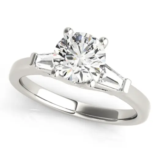 The Ramona Three-Stone Engagement Ring