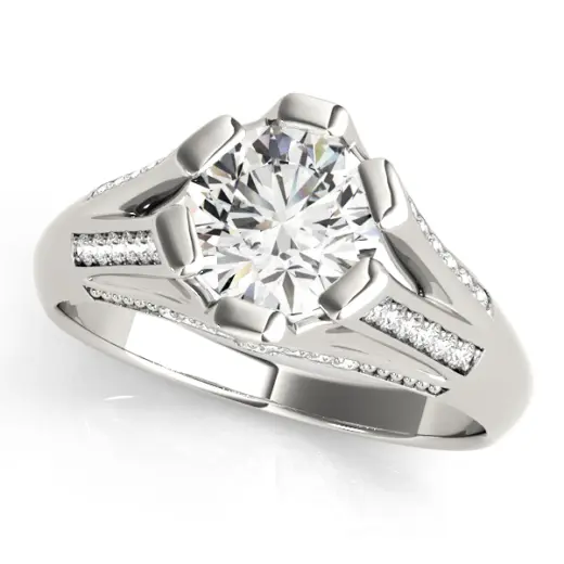 The Lorraine Multi-Row Engagement Ring