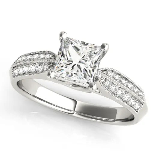 The Lucia Trellis Engagement Ring