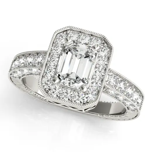 The Ava Halo Engagement Ring III