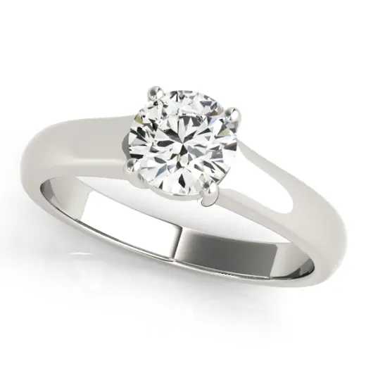 The Alessandra Solitaire Engagement Ring