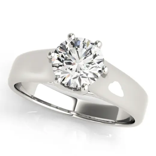 The Simone Solitaire Engagement Ring