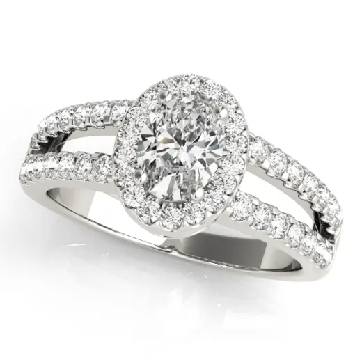 The Louisa Halo Engagement Ring