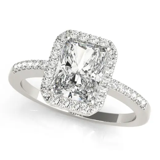The Heidi Halo Engagement Ring