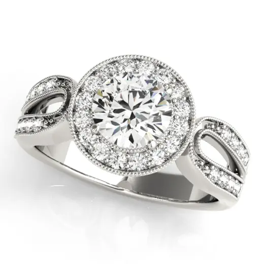The Katarina Halo Engagement Ring II