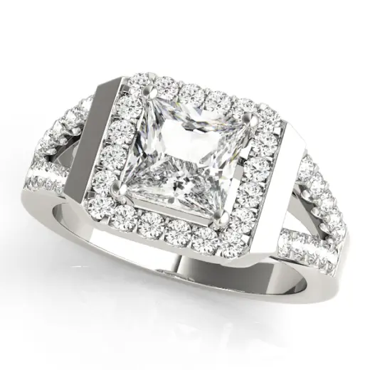 The Maria Halo Engagement Ring II