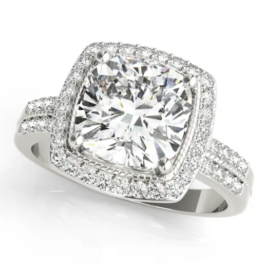 The Rosemary Halo Engagement Ring II