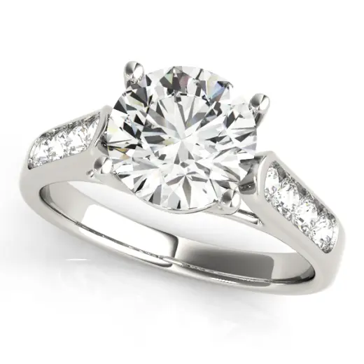 The Paloma Channel-Set Engagement Ring