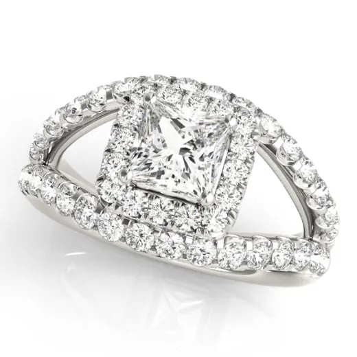 The Ingrid Halo Engagement Ring IV