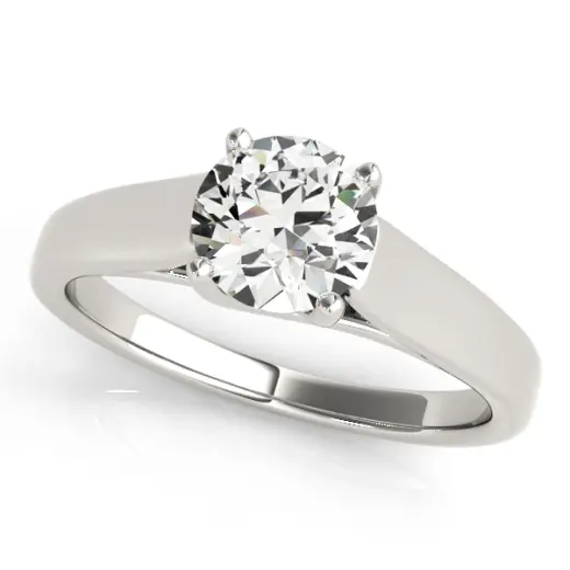 The Priscilla Solitaire Engagement Ring