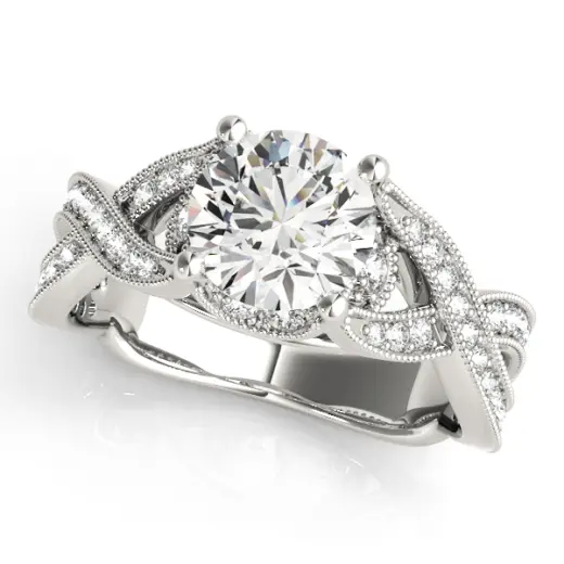 The Stella Twist Engagement Ring