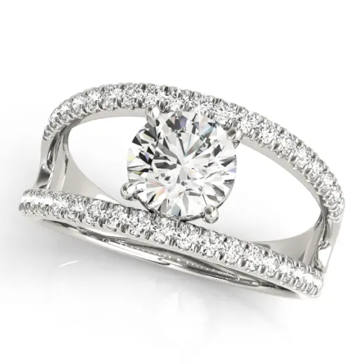 The Juno Multi-Row Engagement Ring