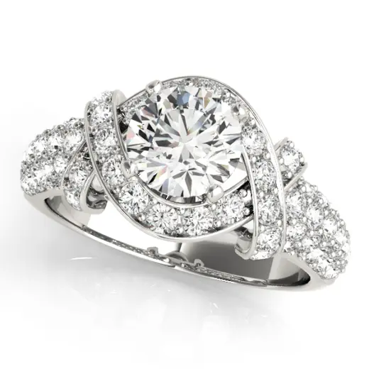 The Charlotte Multi-Row Engagement Ring