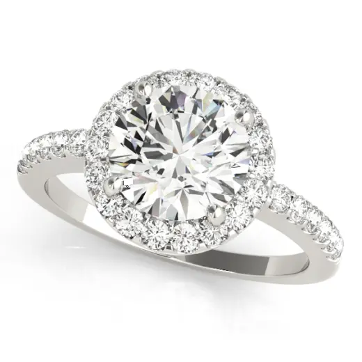 The Miranda Halo Engagement Ring