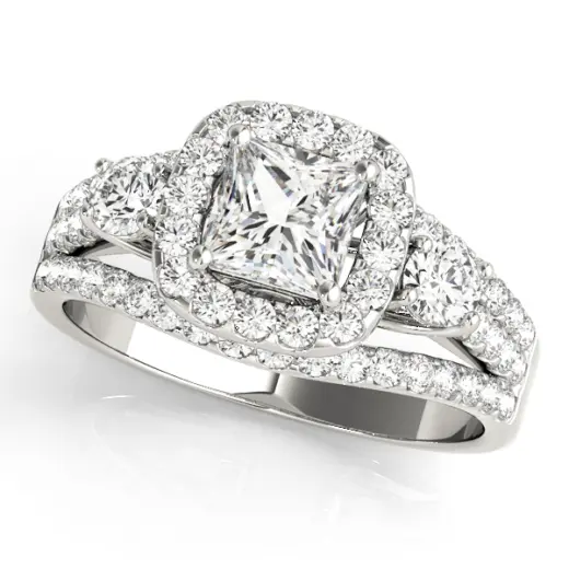 The Anastasia Halo Engagement Ring