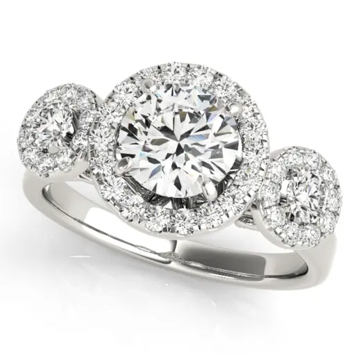 The Gabriella Halo Engagement Ring II