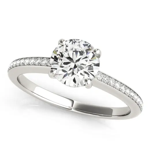 The Tabitha Hidden Halo Engagement Ring