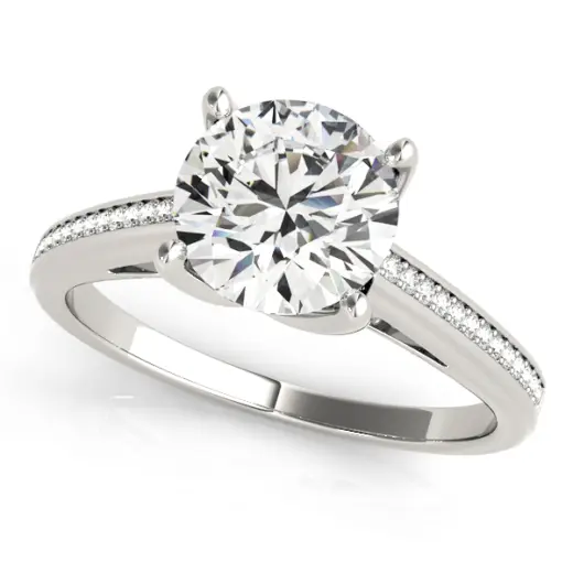 The Edith Single-Row Engagement Ring