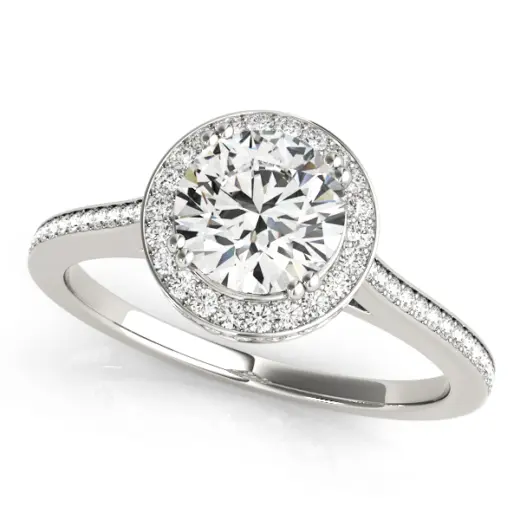The India Halo Engagement Ring