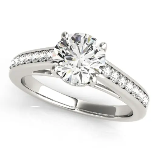 The Mariana Single-Row Engagement Ring