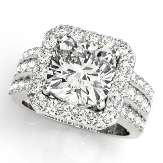 The Nicolette Halo Engagement Ring