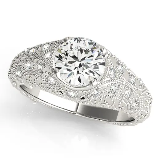 The Amelia Vintage Engagement Ring
