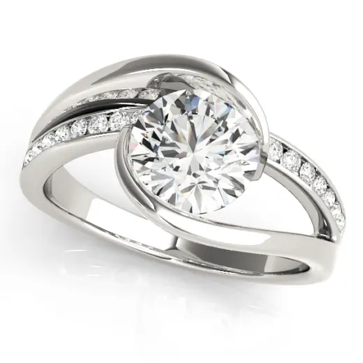 The Claudia Bypass Engagement Ring