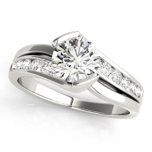 The Gwendolyn Channel-Set Engagement Ring