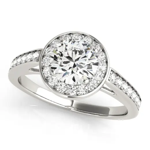 The Daphne Halo Engagement Ring II