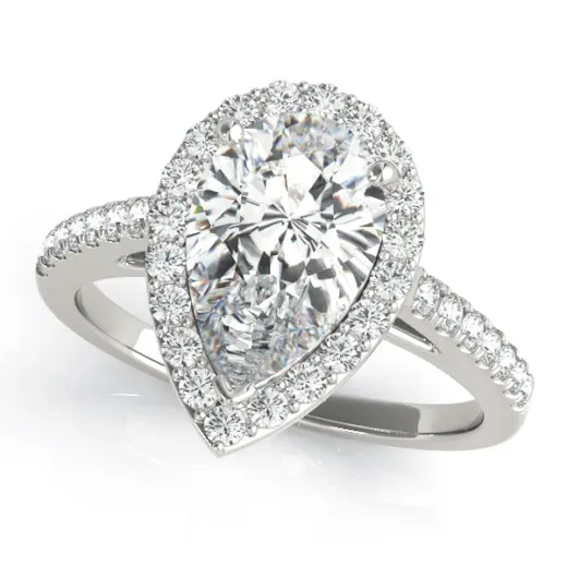 The Sabrina Halo Engagement Ring