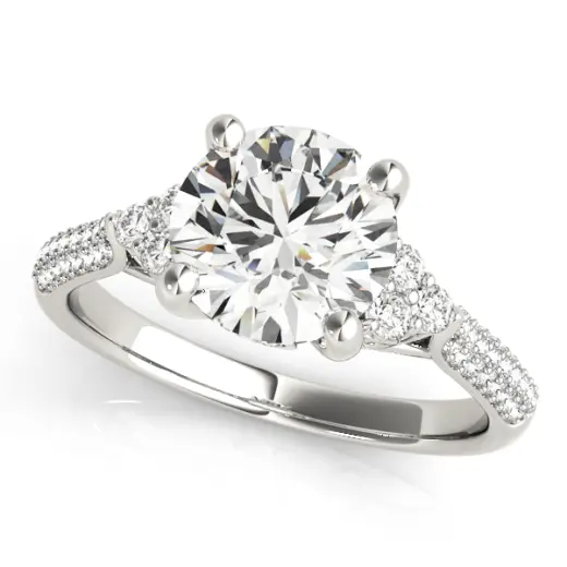 The Marlowe Cluster Engagement Ring