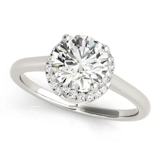 The Josephine Halo Engagement Ring II