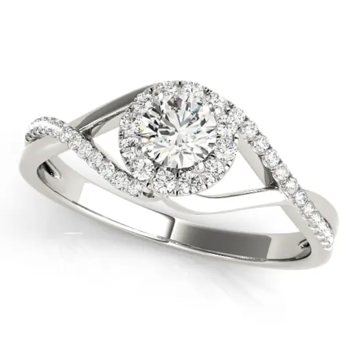 The Katarina Halo Engagement Ring