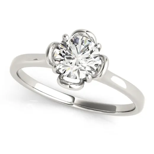 The Sabrina Solitaire Engagement Ring
