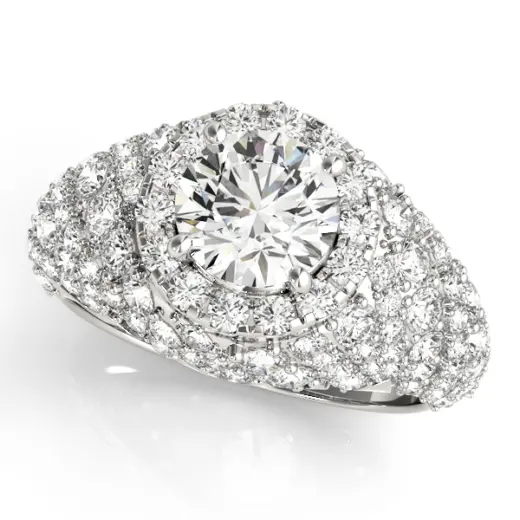 The Zara Halo Engagement Ring II
