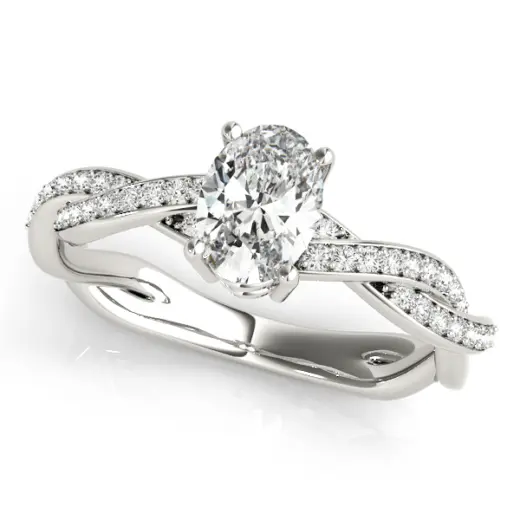 The Sienna Twist Engagement Ring