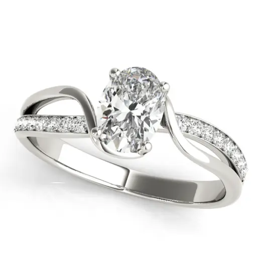 The Sloane Bypass Engagement Ring