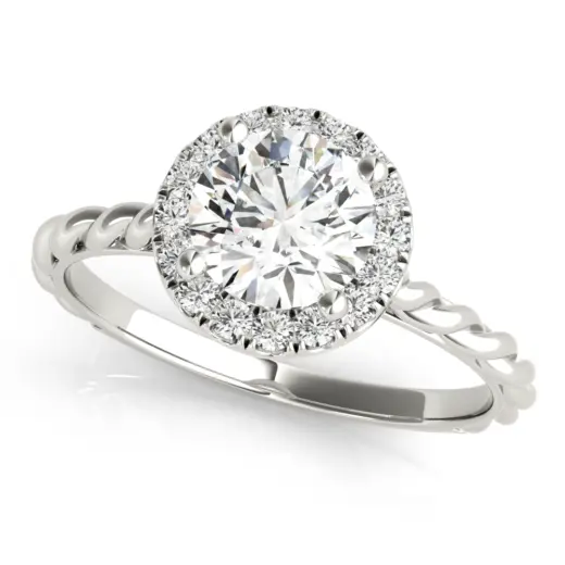 The Cora Halo Engagement Ring II