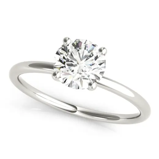 The Iris Solitaire Engagement Ring