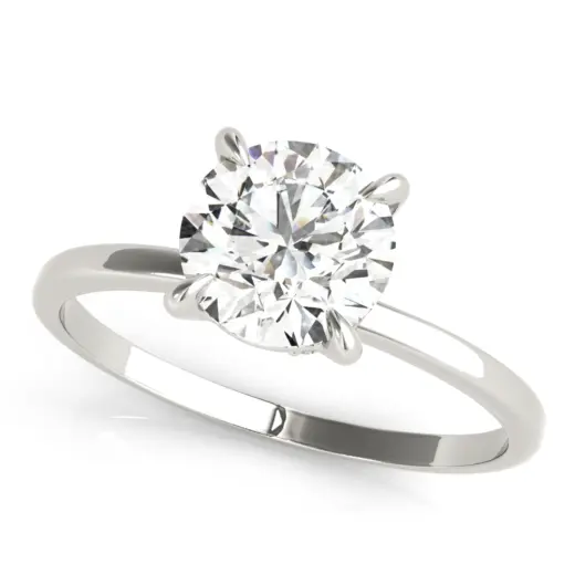 The Emilia Hidden Halo Engagement Ring
