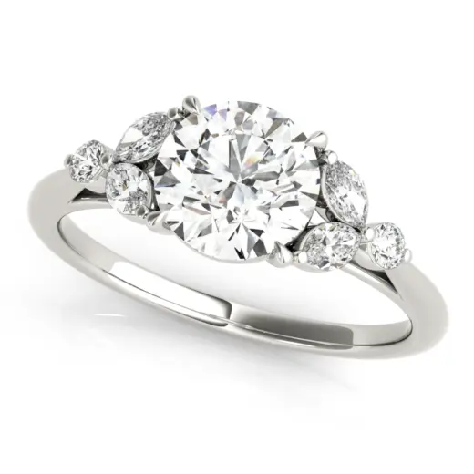 The Saoirse Cluster Engagement Ring