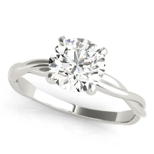 The Lily Solitaire Engagement Ring