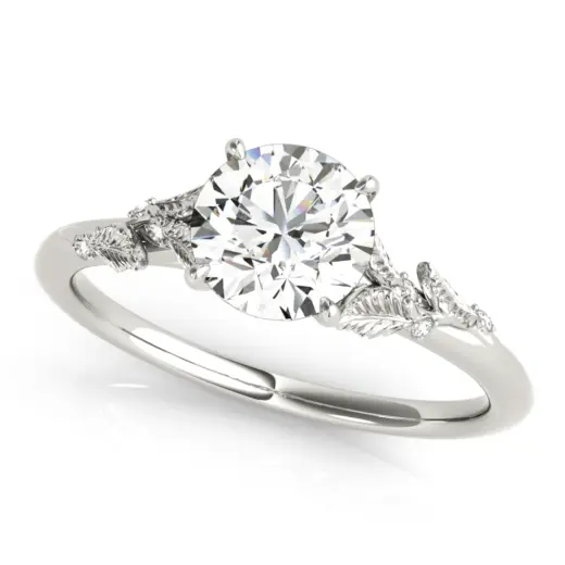The Aurora Solitaire Engagement Ring