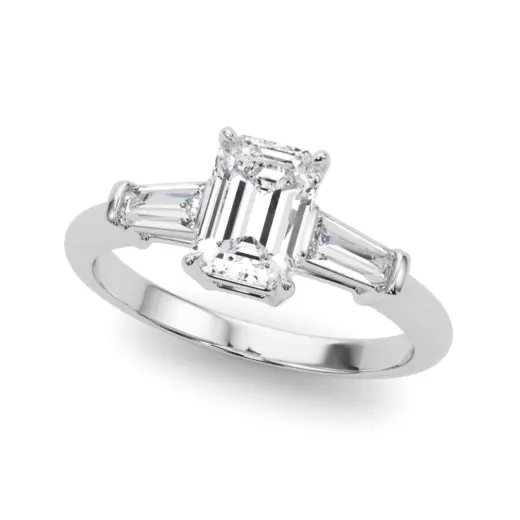 The Diana Three-Stone Engagement Ring