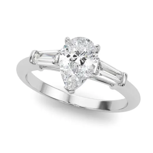 The Saoirse Three-Stone Engagement Ring