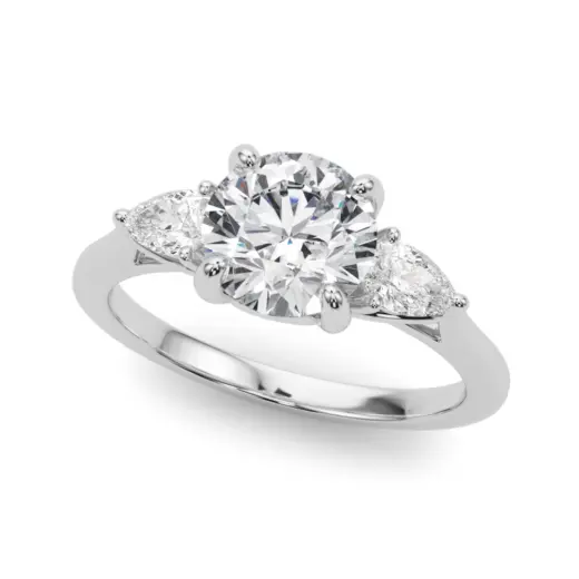The Mariana Three-Stone Engagement Ring