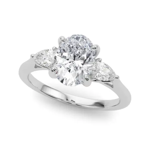 The Felicity Three-Stone Engagement Ring