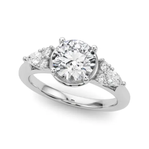 The Rosalind Cluster Engagement Ring