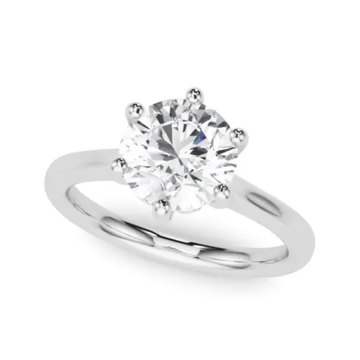 The Celine Solitaire Engagement Ring