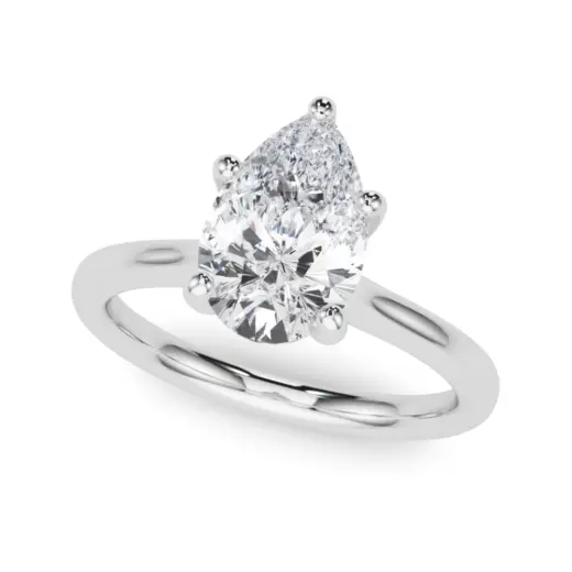 The Scarlett Solitaire Engagement Ring
